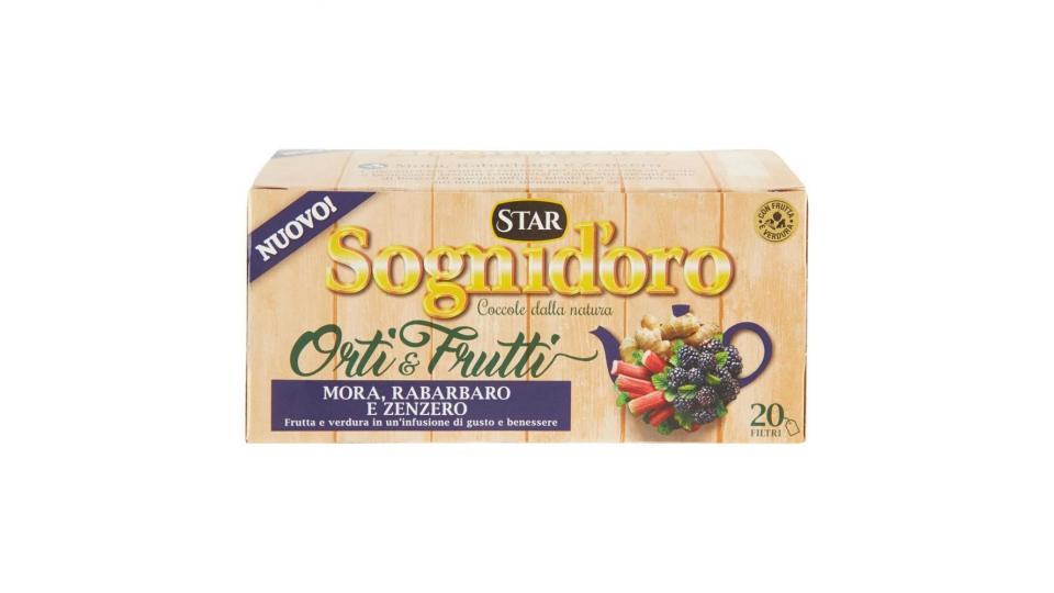 Sognid'oro Orti & Frutti Mora, Rabarbaro E Zenzero 20 X