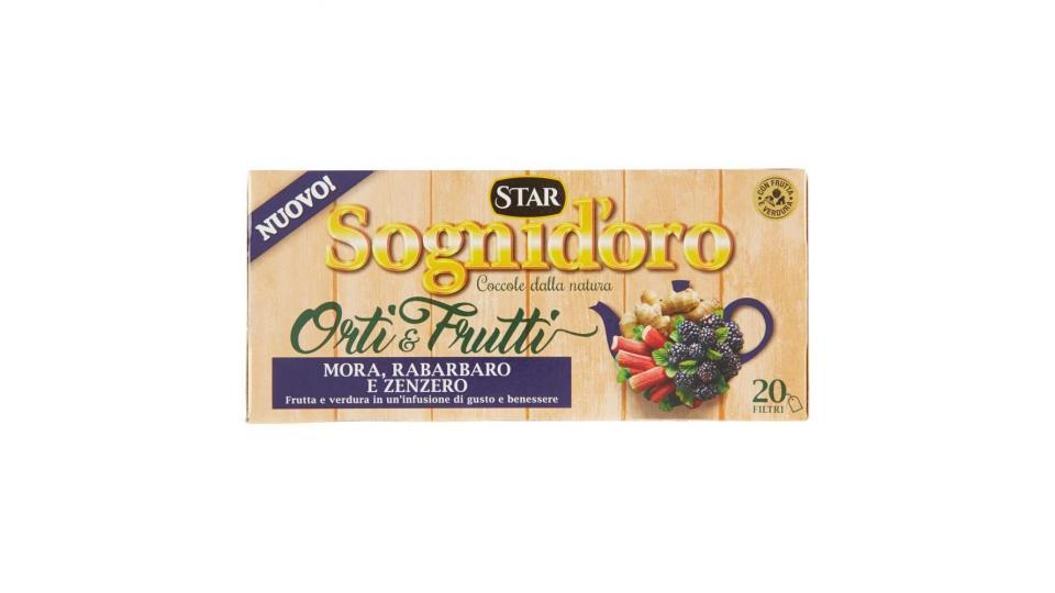 Sognid'oro Orti & Frutti Mora, Rabarbaro E Zenzero 20 X