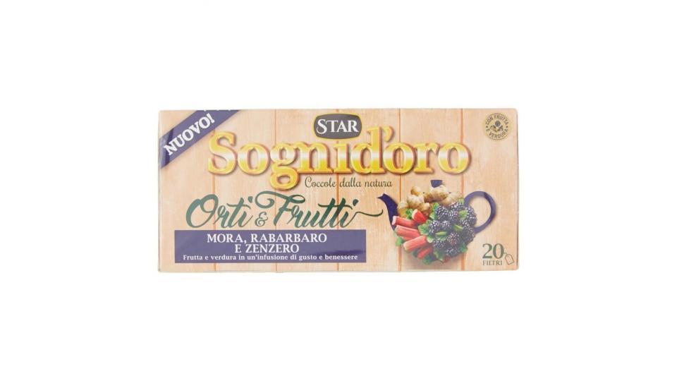 Sognid'oro Orti & Frutti Mora, Rabarbaro E Zenzero 20 X