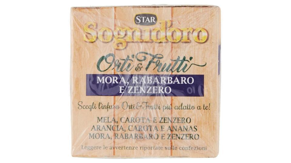 Sognid'oro Orti & Frutti Mora, Rabarbaro E Zenzero 20 X