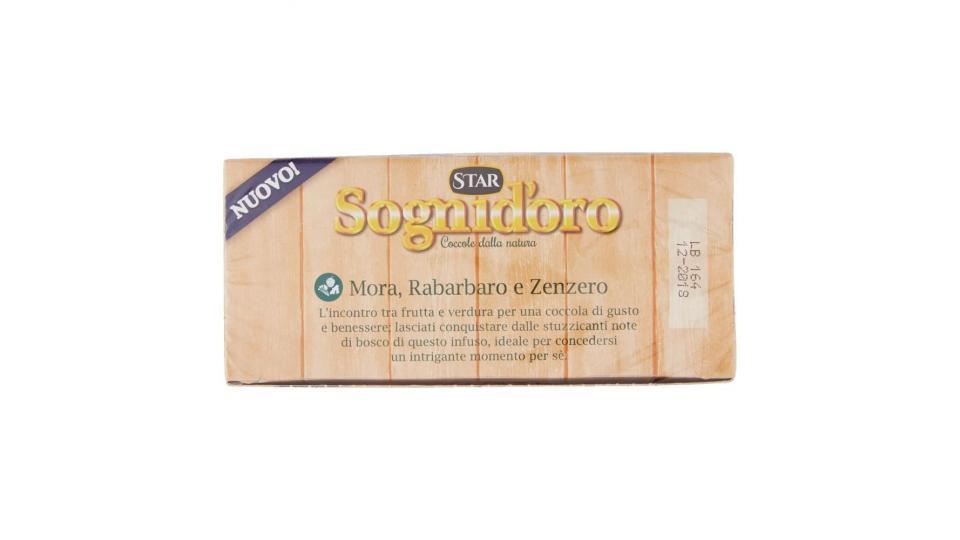 Sognid'oro Orti & Frutti Mora, Rabarbaro E Zenzero 20 X