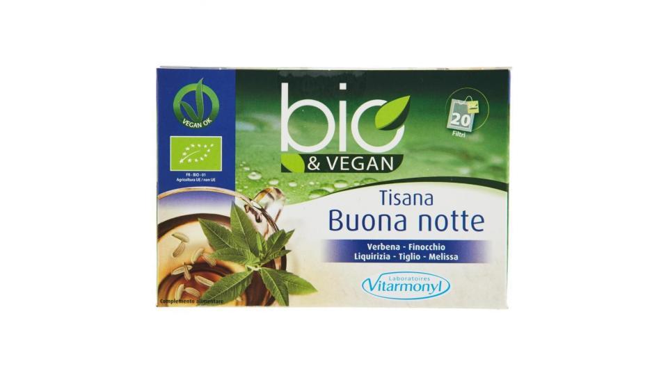 Bio&vegan Tisana Buona Notte 20 Bustine
