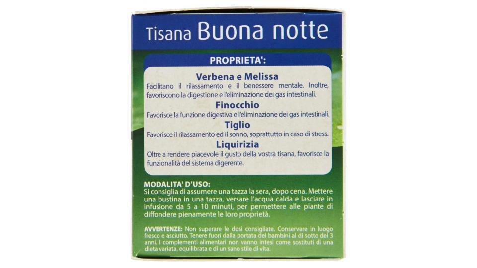 Bio&vegan Tisana Buona Notte 20 Bustine