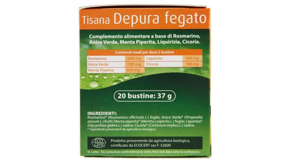 Bio&vegan Tisana Depura Fegato 20 Bustine