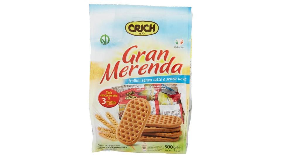 Crich Gran Merenda Frollini Senza Latte E Senza Uova