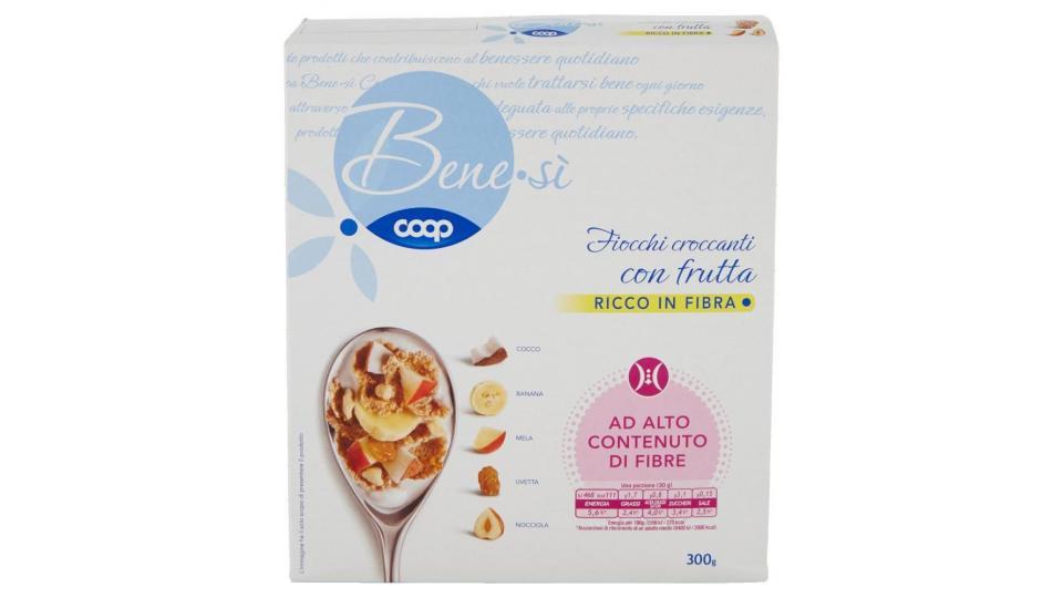 Fiocchi Croccanti Con Frutta Cocco, Banana, Mela, Uvetta, Nocciola