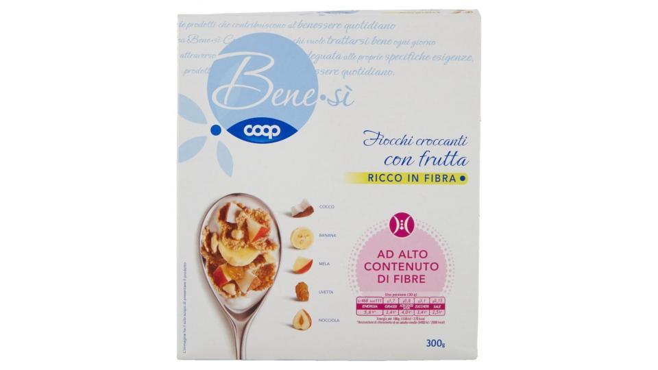 Fiocchi Croccanti Con Frutta Cocco, Banana, Mela, Uvetta, Nocciola