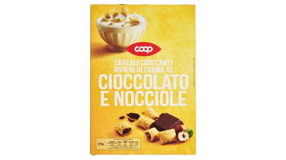 Cereali Croccanti Ripieni Di Crema Al Cioccolato E Nocciole