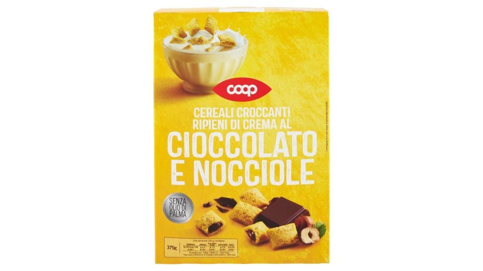 Cereali Croccanti Ripieni Di Crema Al Cioccolato E Nocciole