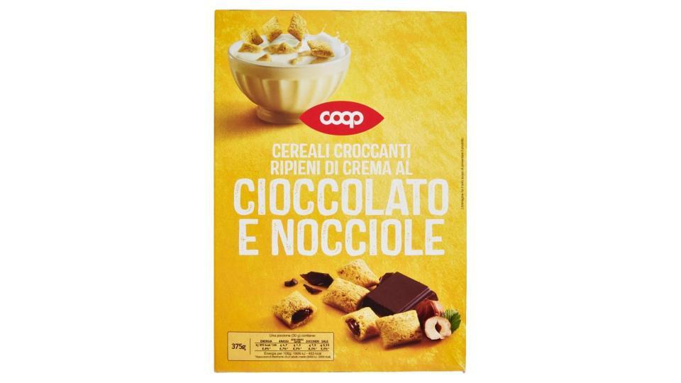 Cereali Croccanti Ripieni Di Crema Al Cioccolato E Nocciole