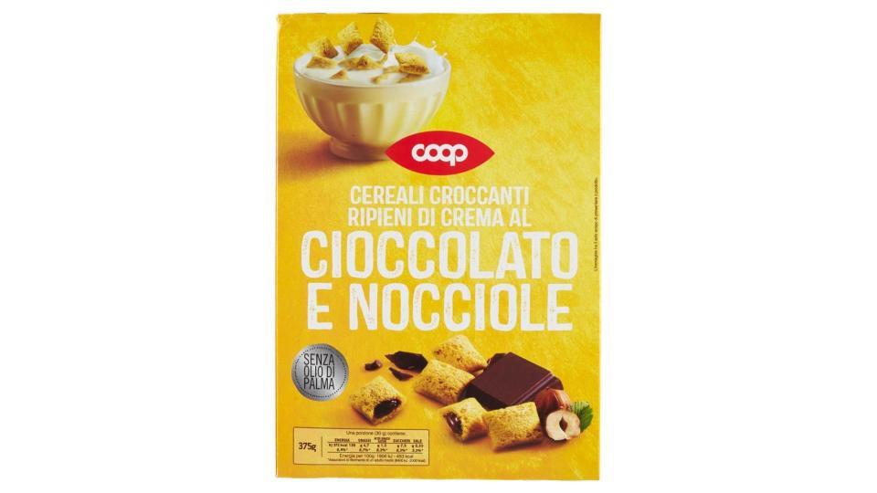 Cereali Croccanti Ripieni Di Crema Al Cioccolato E Nocciole