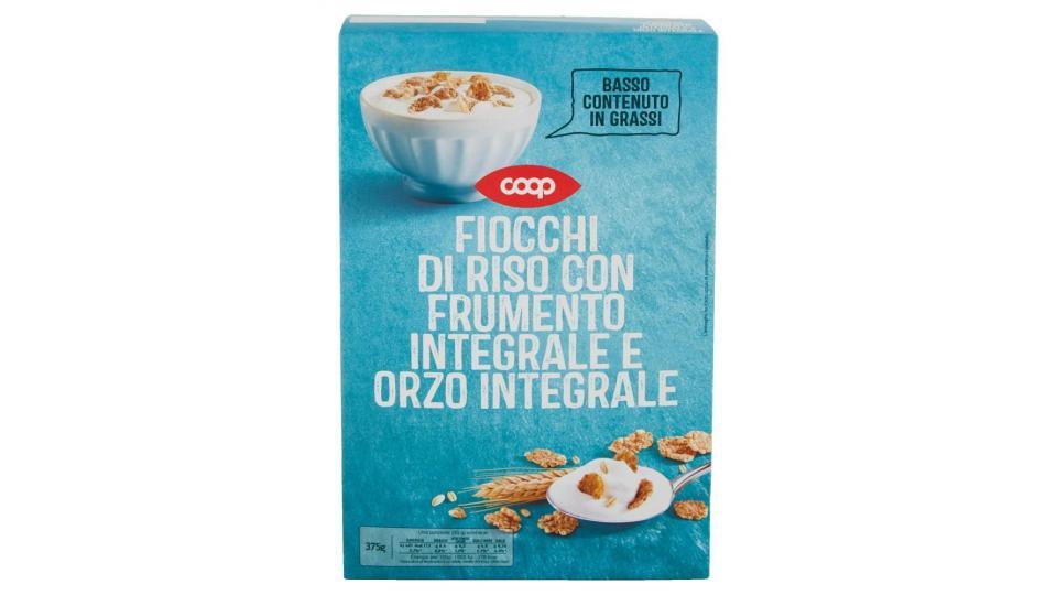 Fiocchi Di Riso Con Frumento Integrale E Orzo Integrale