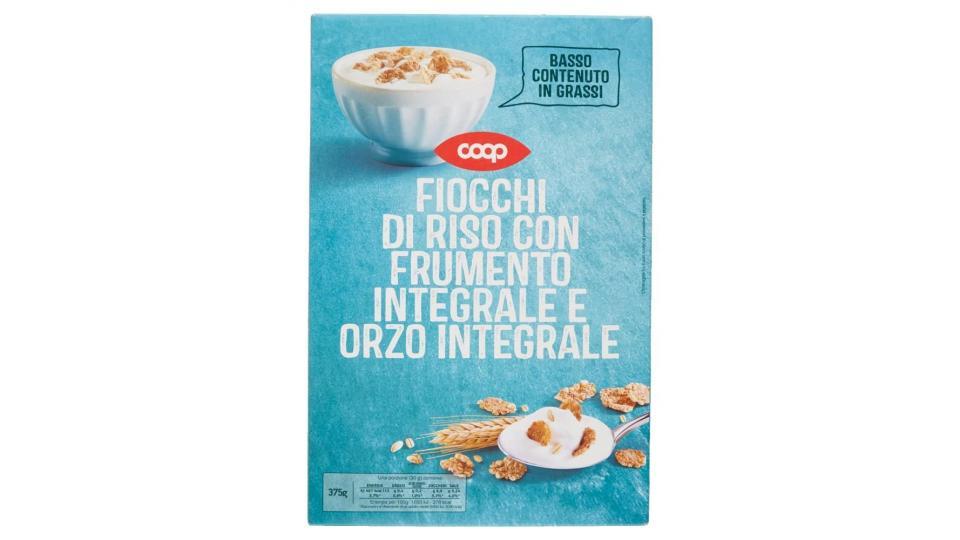 Fiocchi Di Riso Con Frumento Integrale E Orzo Integrale