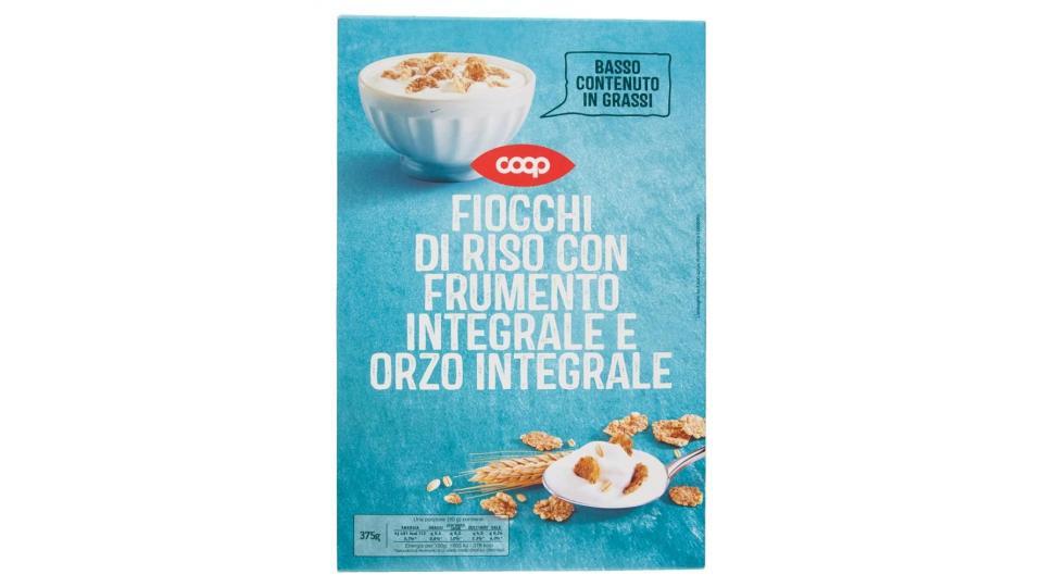 Fiocchi Di Riso Con Frumento Integrale E Orzo Integrale