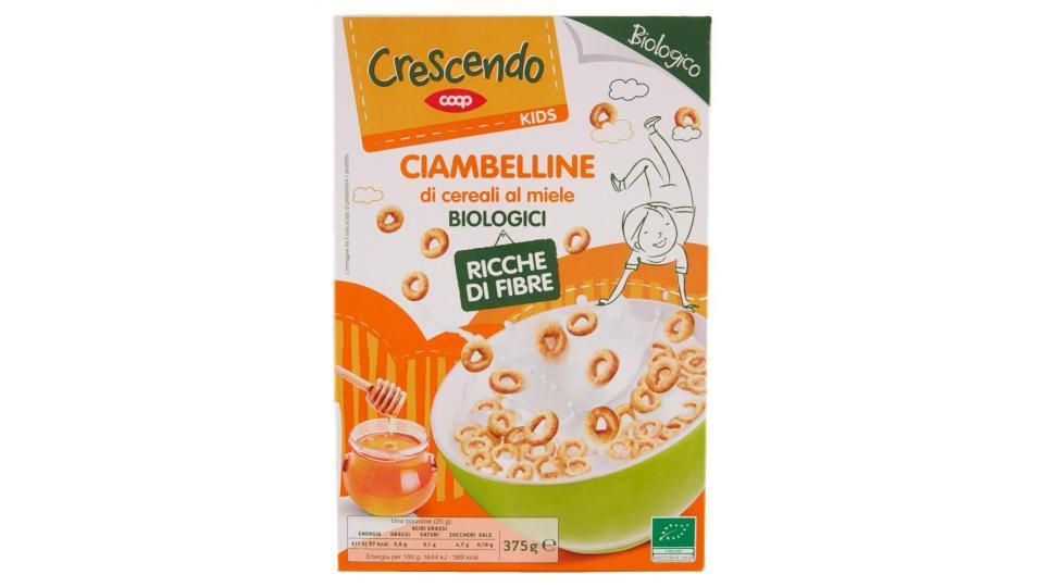 Kids Ciambelline Di Cereali Al Miele Biologici