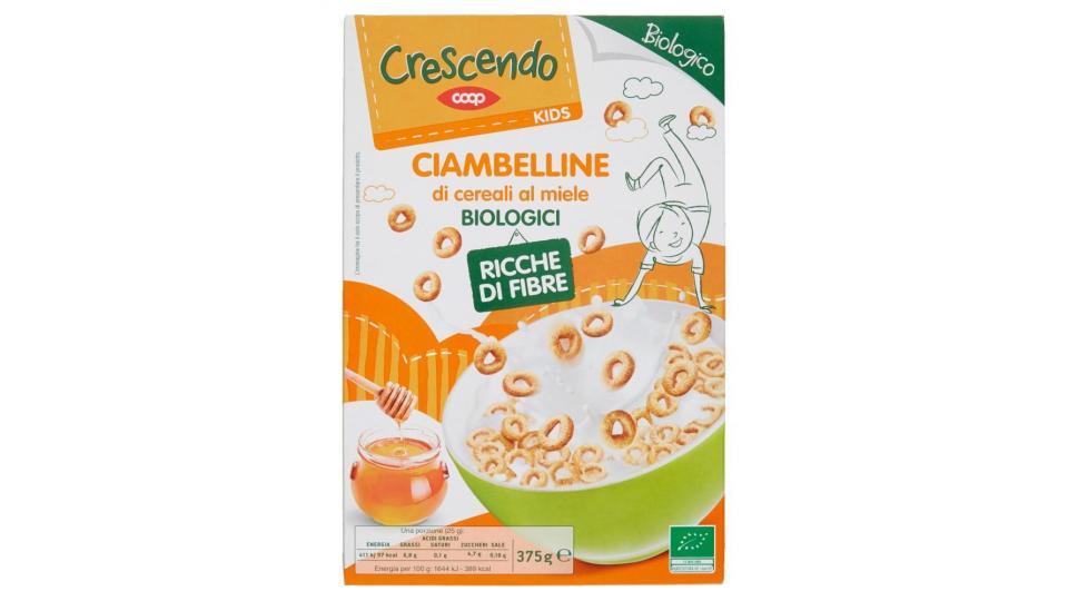 Kids Ciambelline Di Cereali Al Miele Biologici