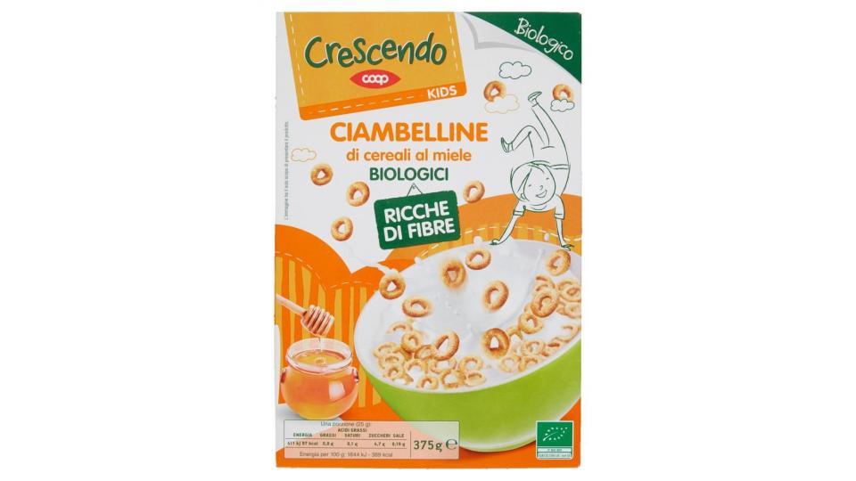 Kids Ciambelline Di Cereali Al Miele Biologici