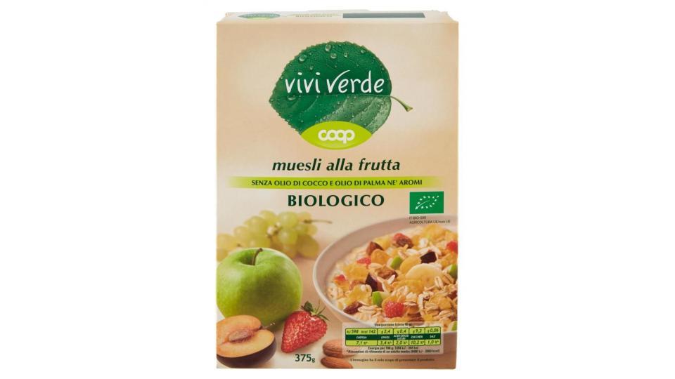 Muesli Alla Frutta Biologico