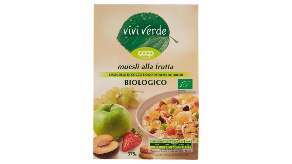 Muesli Alla Frutta Biologico