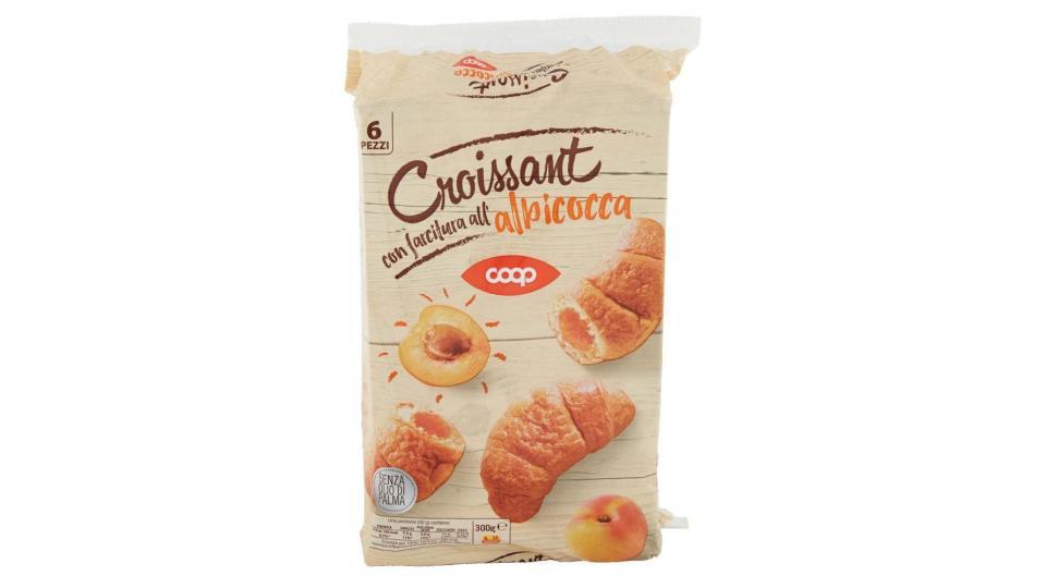 Croissant Con Farcitura All'albicocca 6 Pezzi