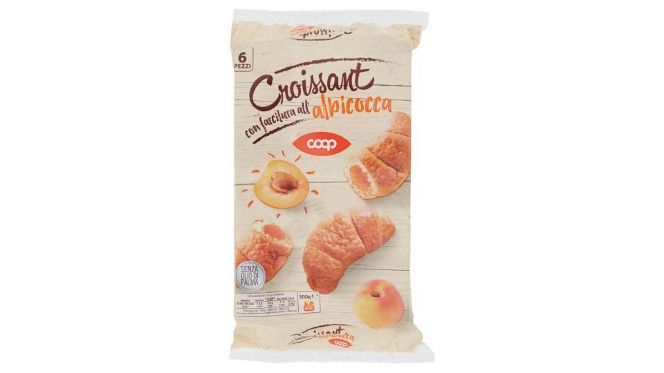 Croissant Con Farcitura All'albicocca 6 Pezzi