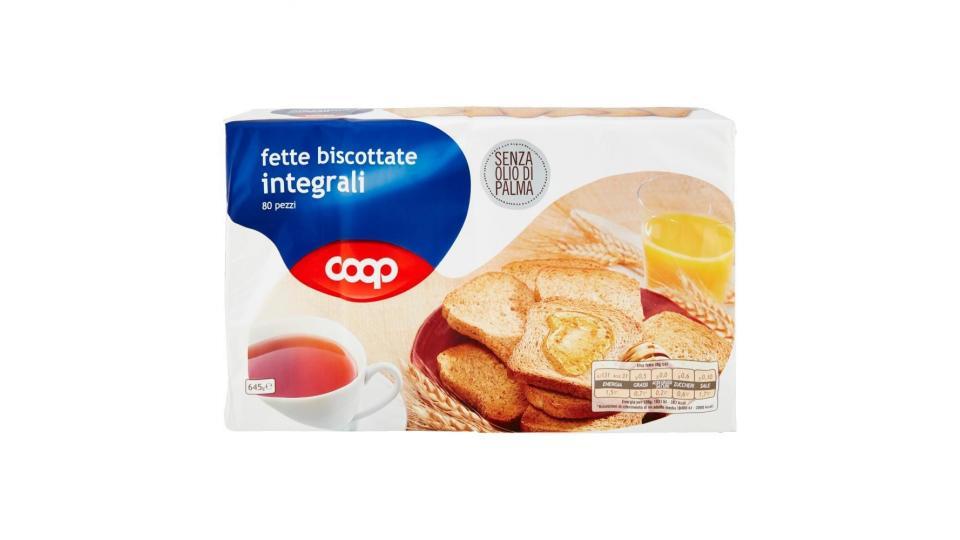 Fette Biscottate Integrali 80 Pezzi