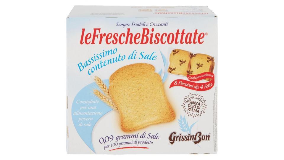 Grissinbon Lefreschebiscottate Bassissimo Contenuto Di Sale