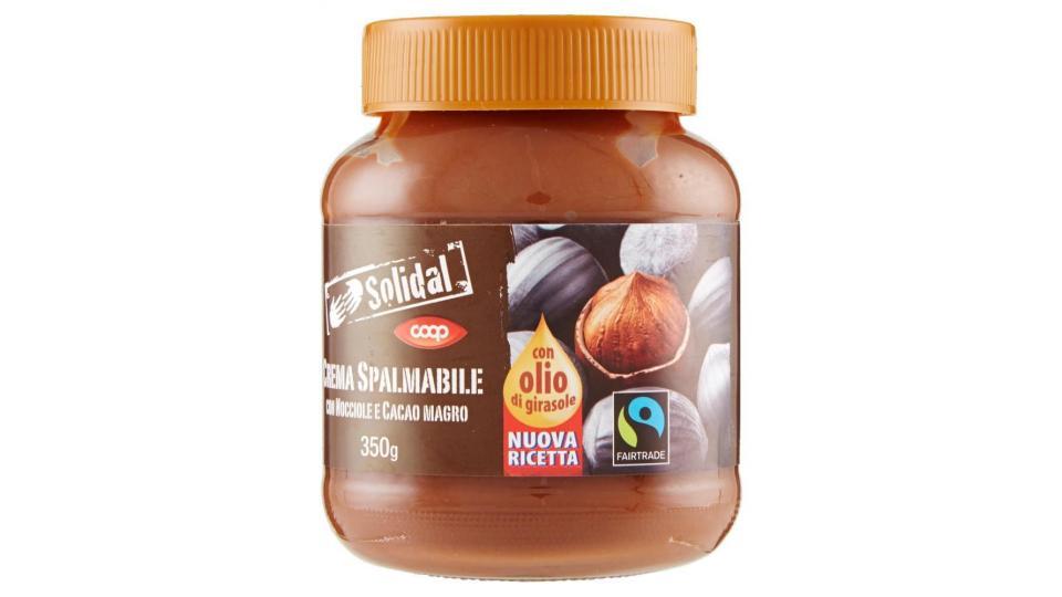 Crema Spalmabile Con Nocciole E Cacao Magro