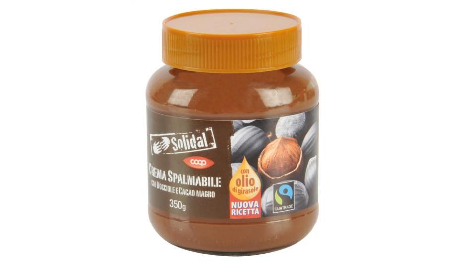 Crema Spalmabile Con Nocciole E Cacao Magro