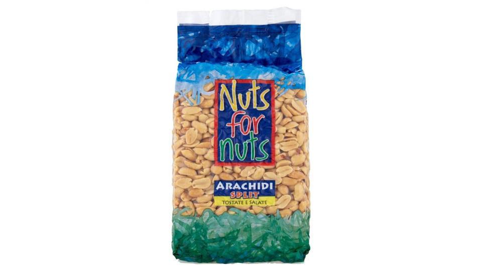 Nuts For Nuts Arachidi Split Tostate E Salate