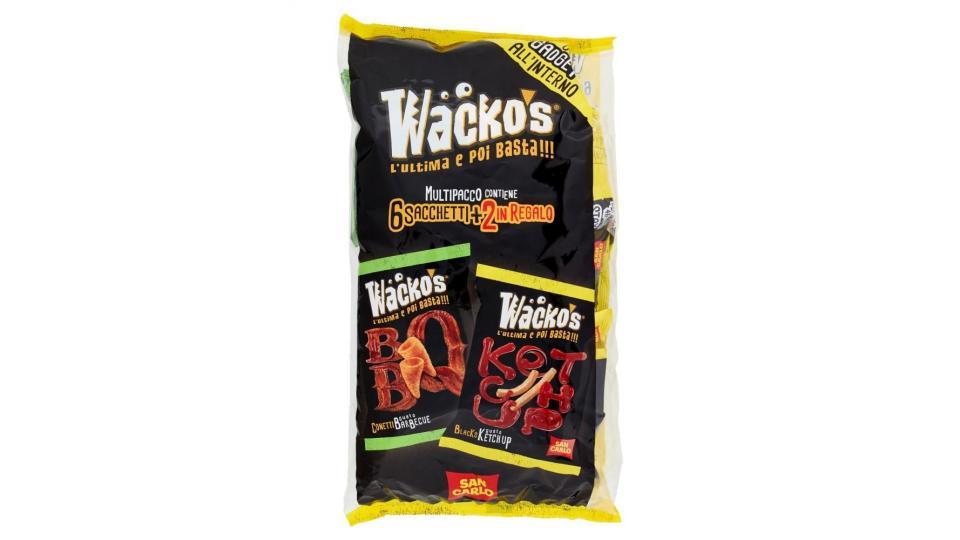 Wacko's Multipack Bbq, Ketchup 6+2 Sacchetti Da