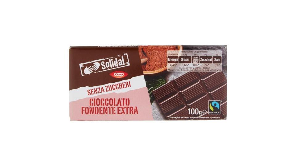 Cioccolato Fondente Extra Senza Zuccheri