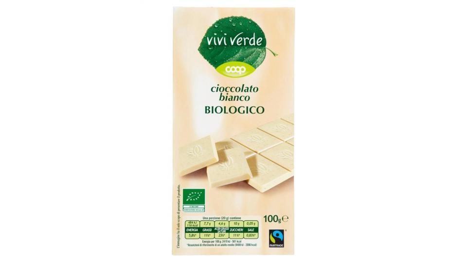 Vivi Verde Cioccolato Bianco Biologico