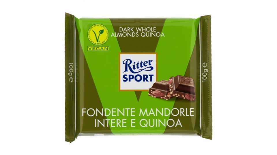 Ritter Sport Fondente Mandorle Intere E Quinoa