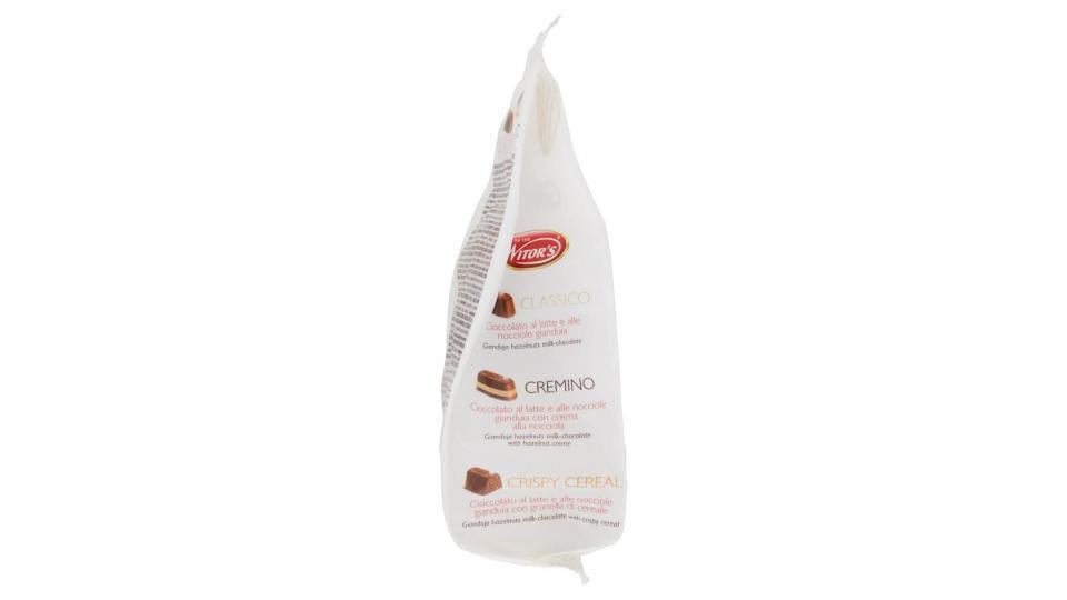 Witor's Gianduiotto Mix Classico, Crispy Cereal, Cremino