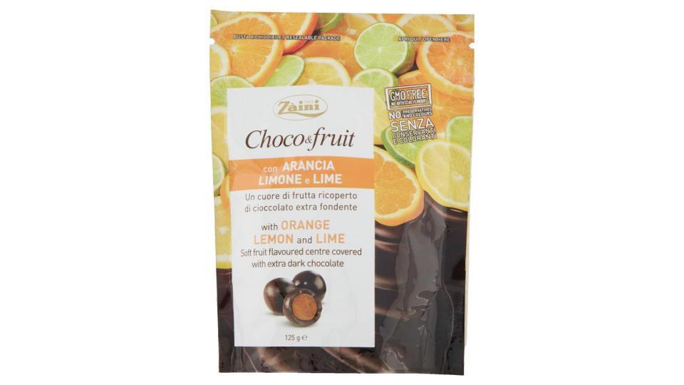 Zàini Choco & Fruit Con Arancia Limone E Lime