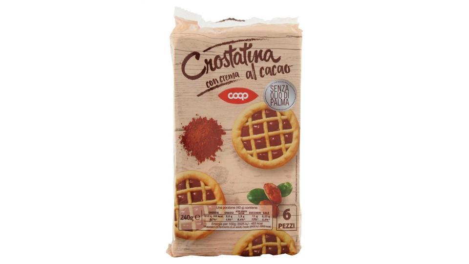 Crostatina Con Crema Al Cacao