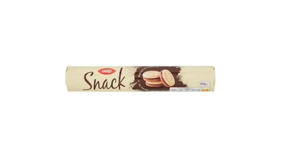 Snack Biscotto Farcito Al Cacao