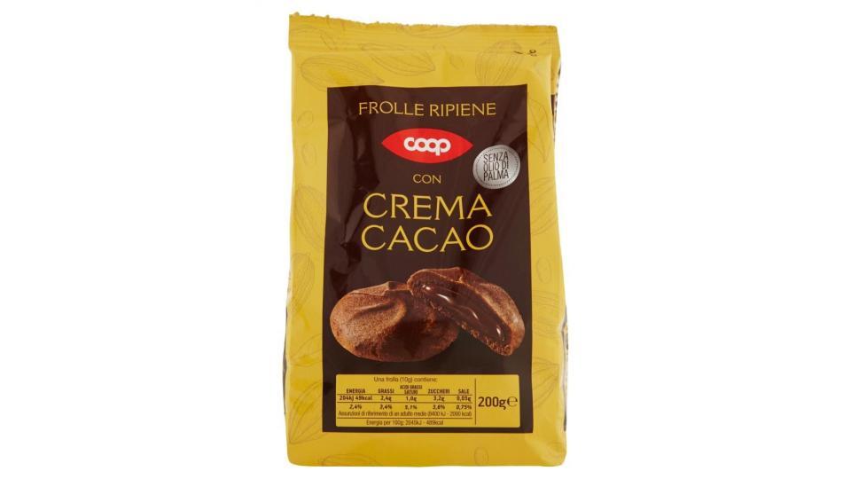 Frolle Ripiene Con Crema Cacao