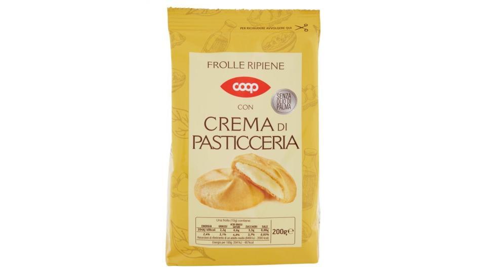 Frolle Ripiene Con Crema Di Pasticceria