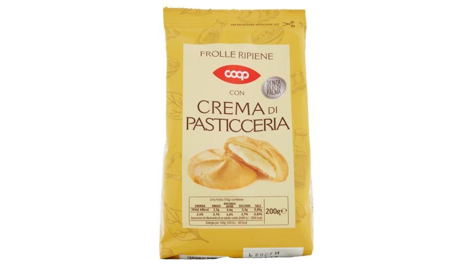 Frolle Ripiene Con Crema Di Pasticceria