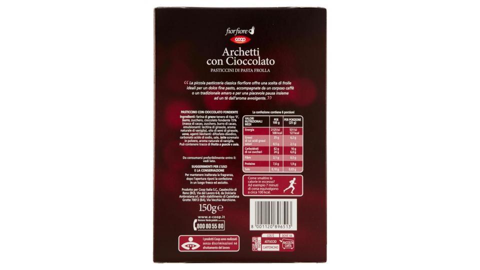 Archetti Con Cioccolato Pasticcini Di Pasta Frolla