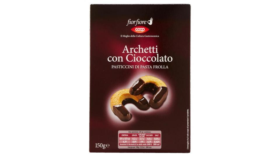 Archetti Con Cioccolato Pasticcini Di Pasta Frolla