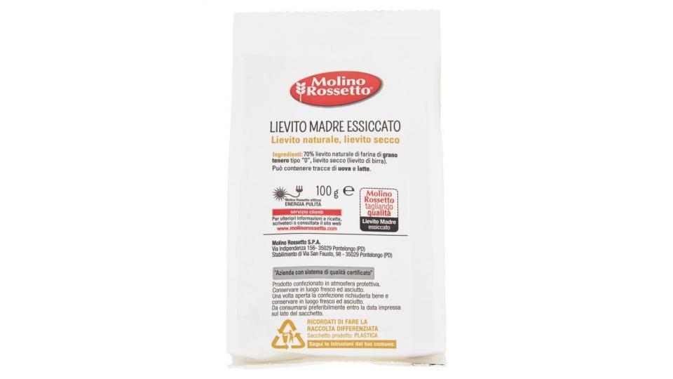 Molino Rossetto Lievito Madre Essiccato