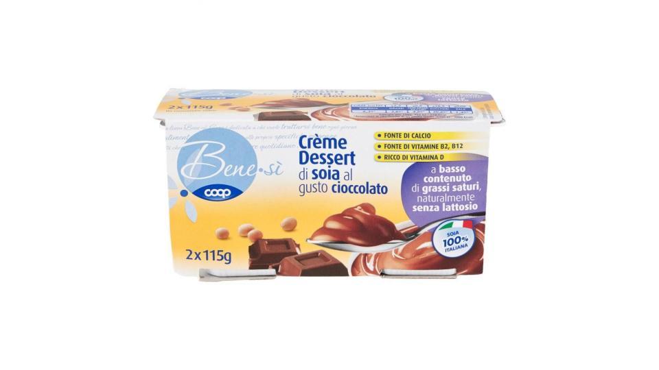 Crème Dessert Di Soia Al Gusto Cioccolato