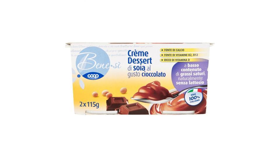 Crème Dessert Di Soia Al Gusto Cioccolato