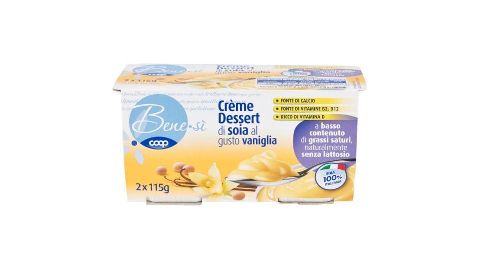 Crème Dessert Di Soia Al Gusto Vaniglia