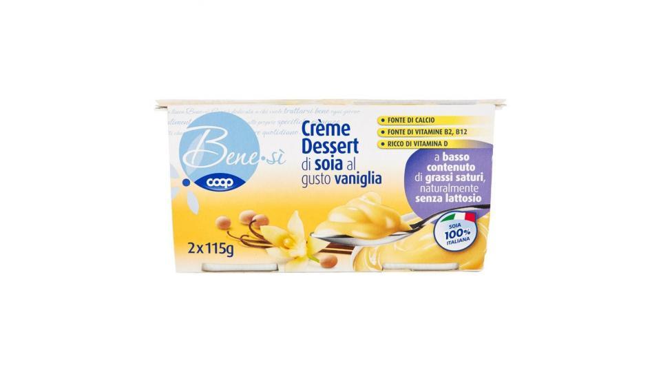 Crème Dessert Di Soia Al Gusto Vaniglia