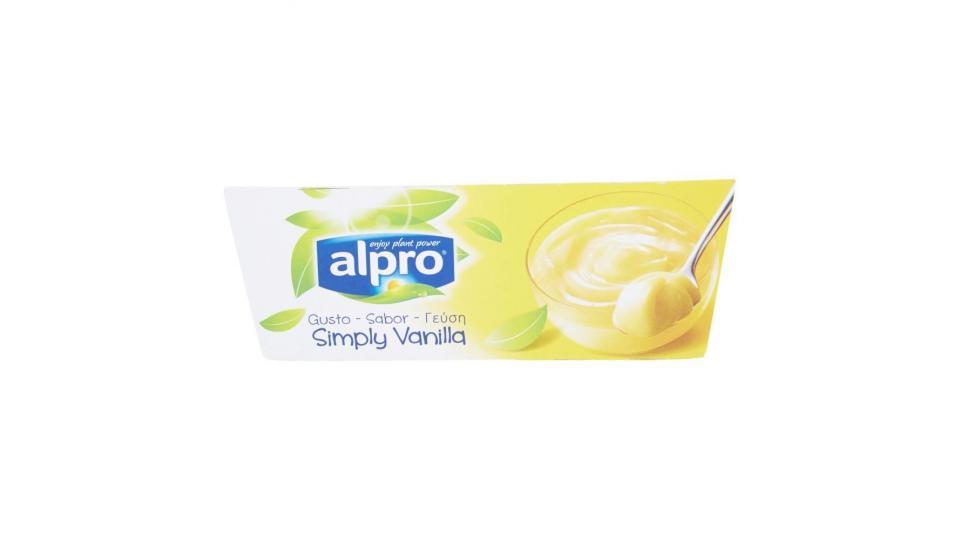 Alpro Soya Dessert Gusto Simply Vanilla 4x125g