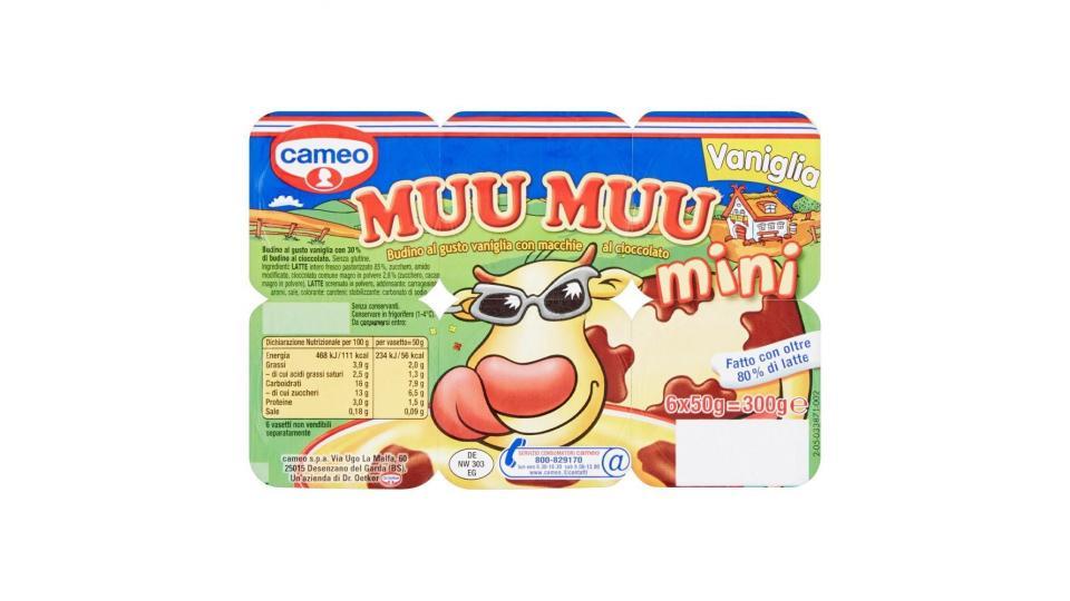 Cameo Muu Muu Mini Vaniglia 6x50 G